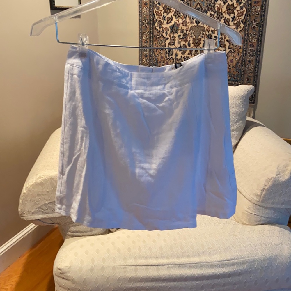 Soho Sunday white skirt with slit